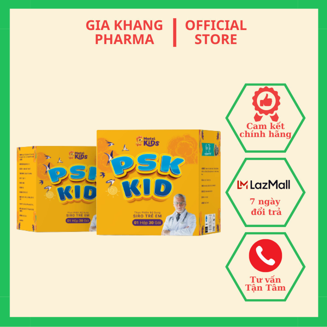 Siro trẻ em psk kid giúp trẻ ăn ngon, tăng sức đề kháng