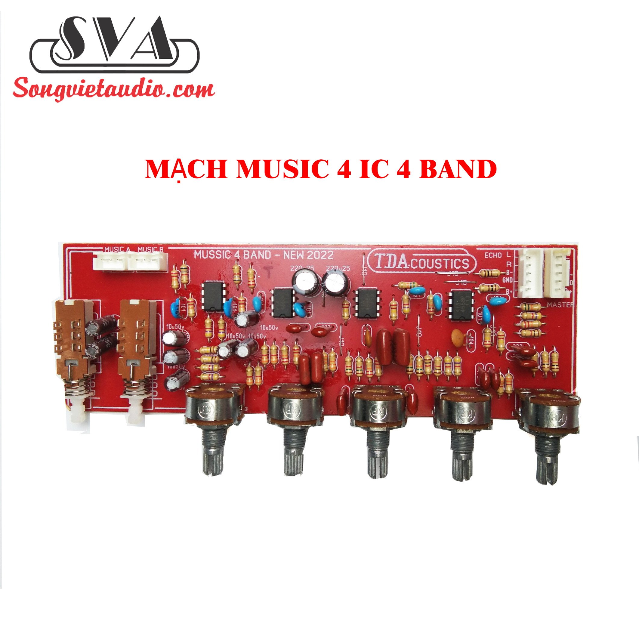 Mạch music 4ic đã tích hợp blutooth - 1 mạch - kèm dây