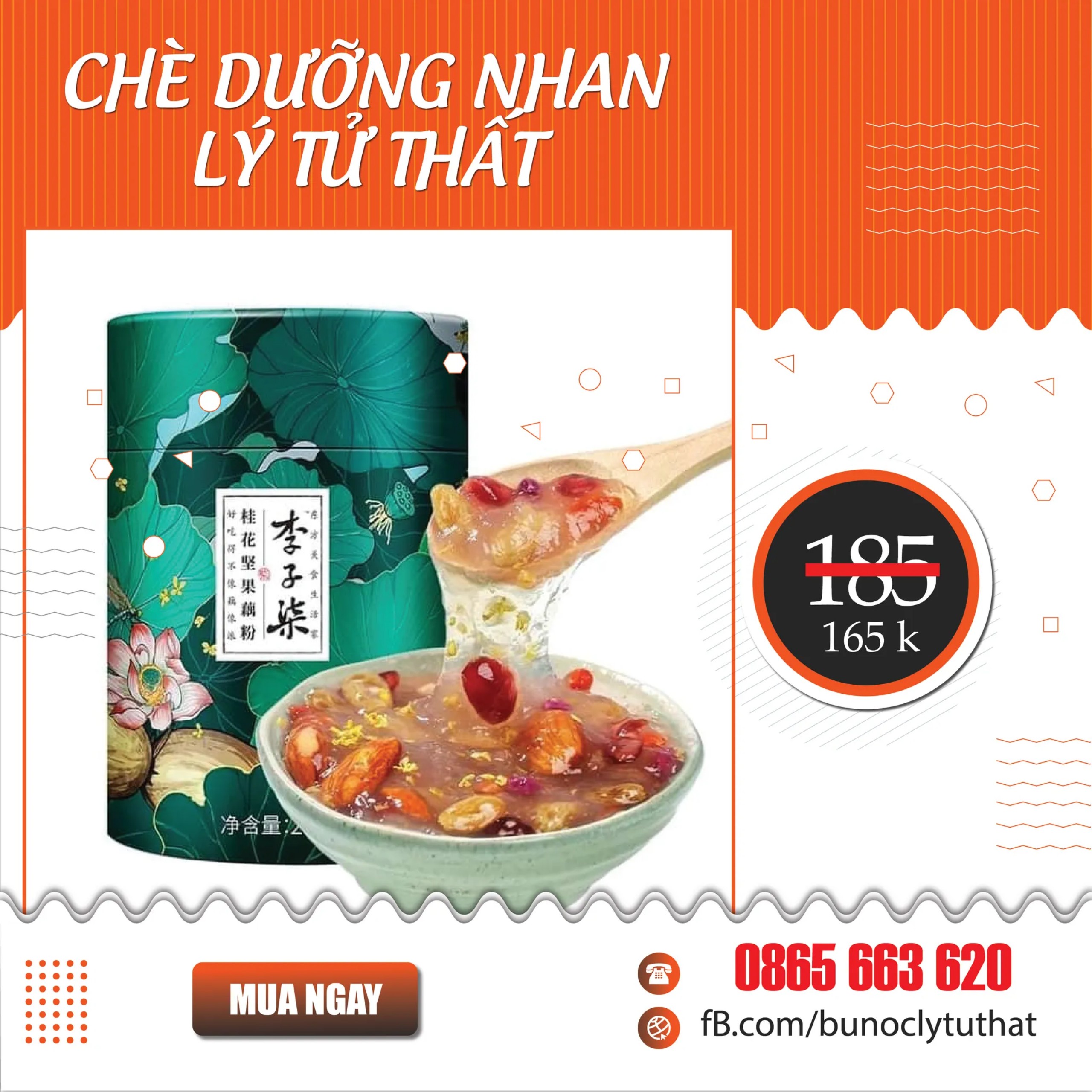 Bột củ sen - chè dưỡng nhan lý tử thất