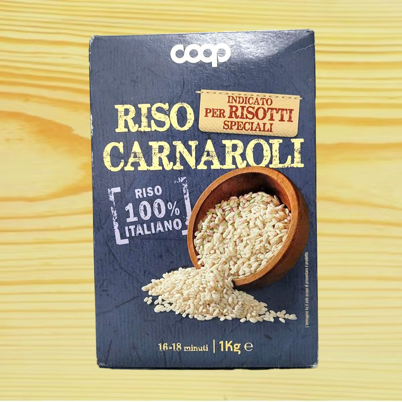 HSD 03/4/2026 [hộp CARNAROLI 1 Kg] GẠO Ý CAO CẤP COOP Riso Carnaroli Rice
