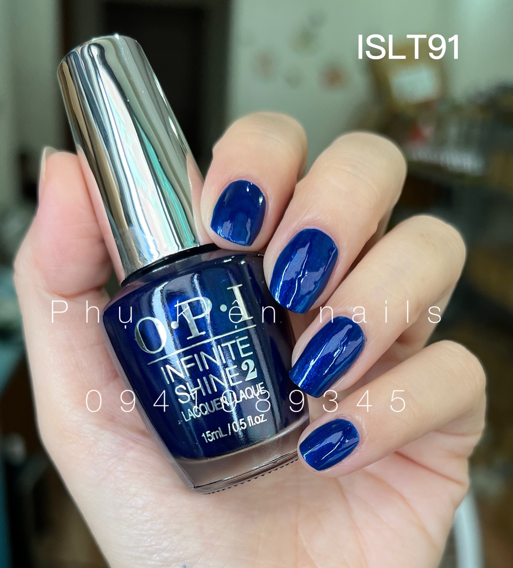 [HCM]Sale 50% - Sơn Móng Tay Opi - Sơn Nắp Bạc Siêu Bóng(ISLT91)