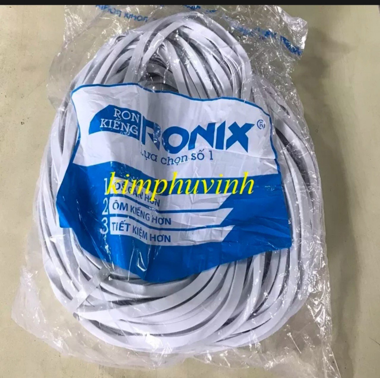Ron cao su - rong kính - ron nhét nhôm kính - ron u cửa kính sắt 5ly - 1 mét