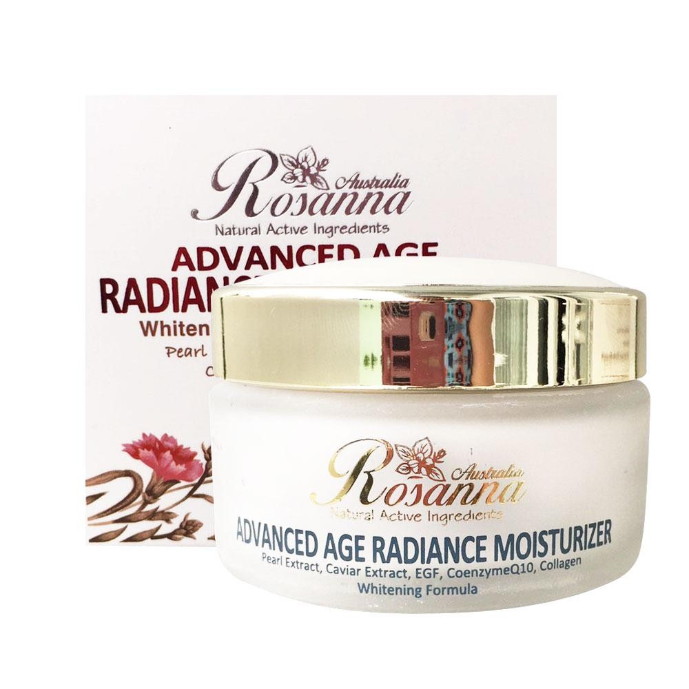 [HCM]KEM DƯỠNG TRẮNG DA CHỐNG LÃO HÓA ADVANCED AGE RADIANCE MOISTURIZER ROSANNA ( HÀNG NHẬP KHẨU TỪ ÚC - CAM KẾT HOÀN TIỀN 100% NẾU PHÁT HIỆN HÀNG GIẢ )