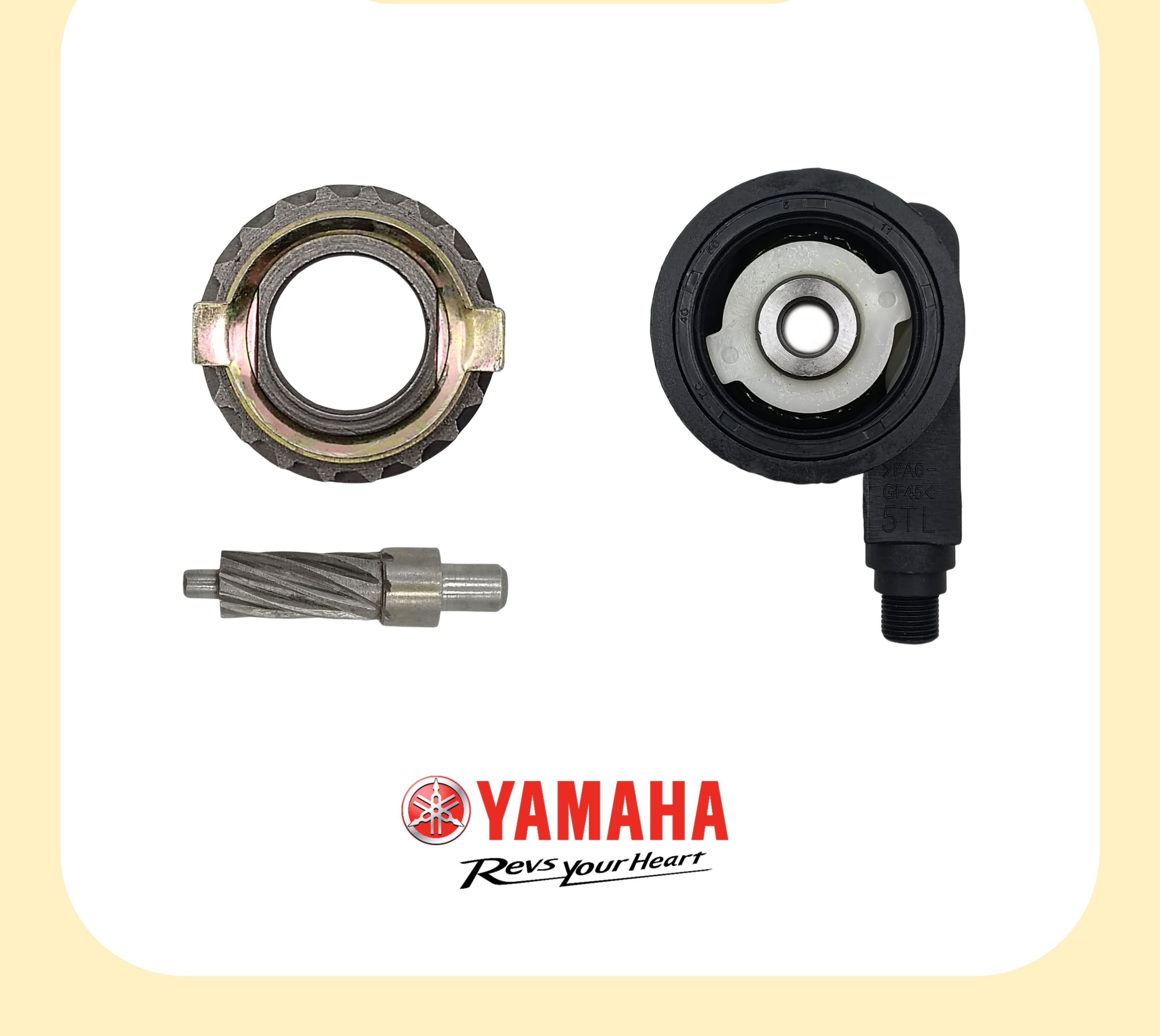 Bánh răng đo tốc độ Yamaha - Sâu công tơ mét Jupiter - Sirius - Taurus - Nouvo - Exciter 135 / Phanh cơ - Phanh đĩa