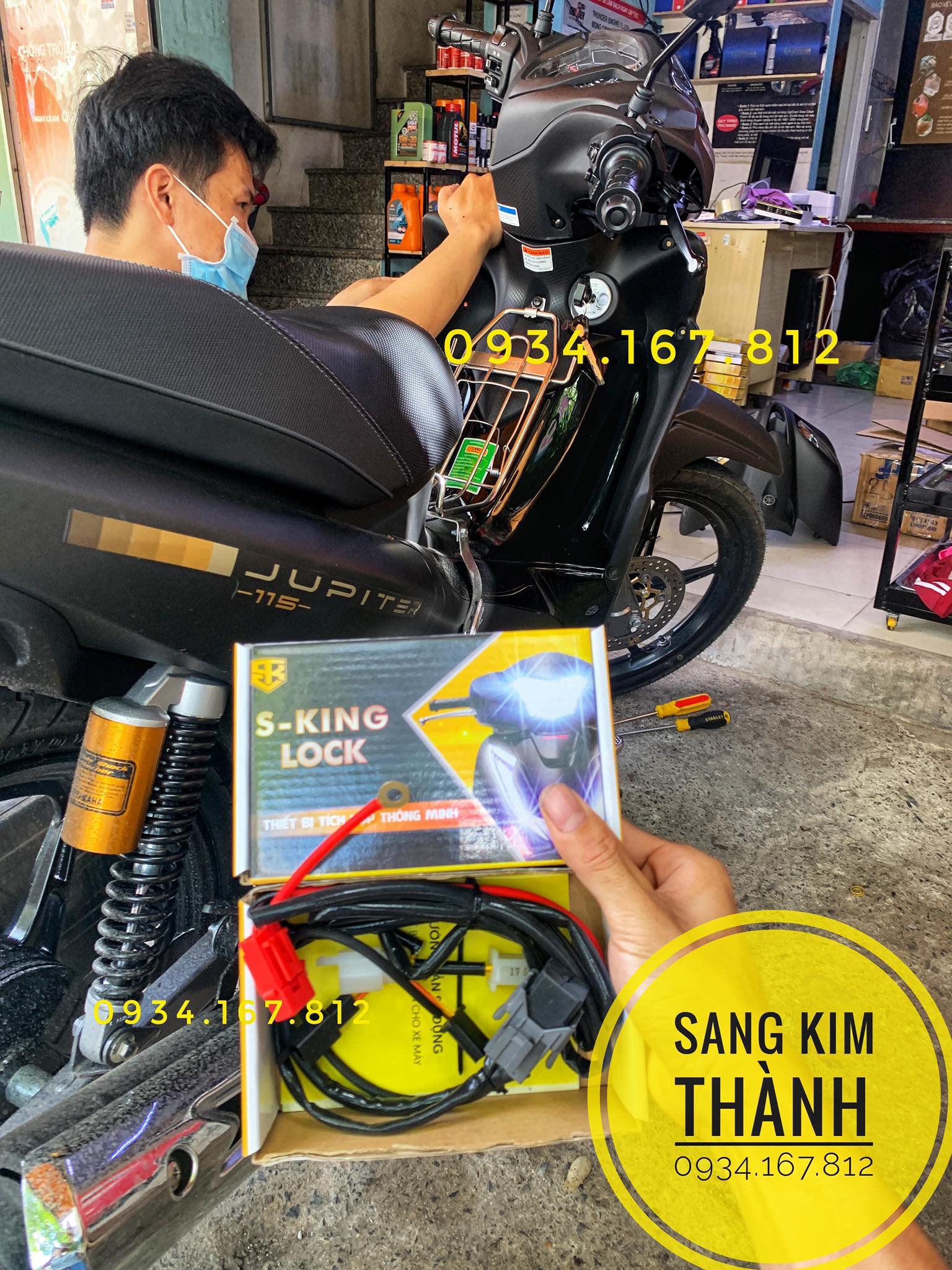 Mạch chuyển điện bình xe jupiter fi đèn pha, demi, đèn hậu, đồng hồ đời 2013 -> 2021 | s-king lock