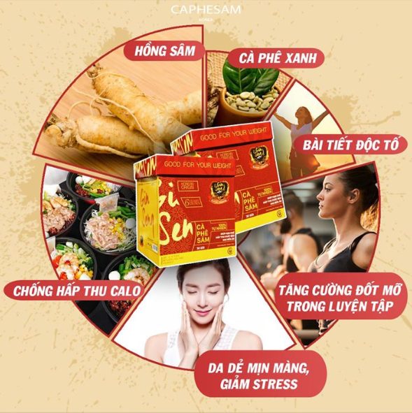 Combo 3 Hộp Cà Phê Sâm (Ginseng Coffee)