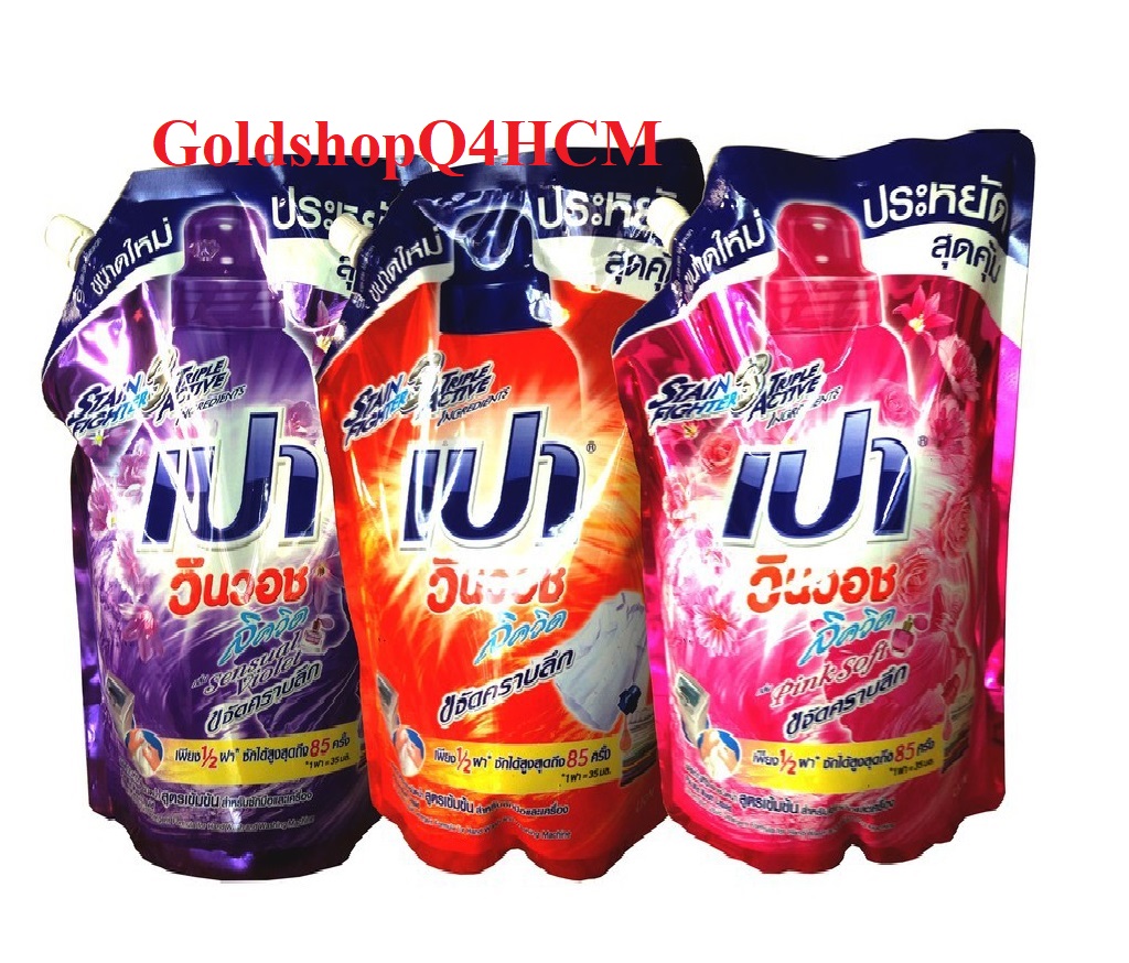 Hcm- túi nước giặt pao 1500ml thái lan