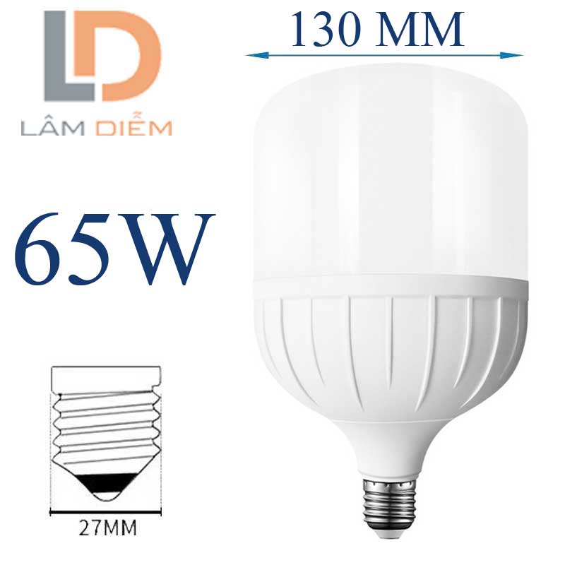 Bóng đèn led bulb trụ bọc nhôm tiết kiệm điện siêu sáng LH [ BH 2 NĂM ]