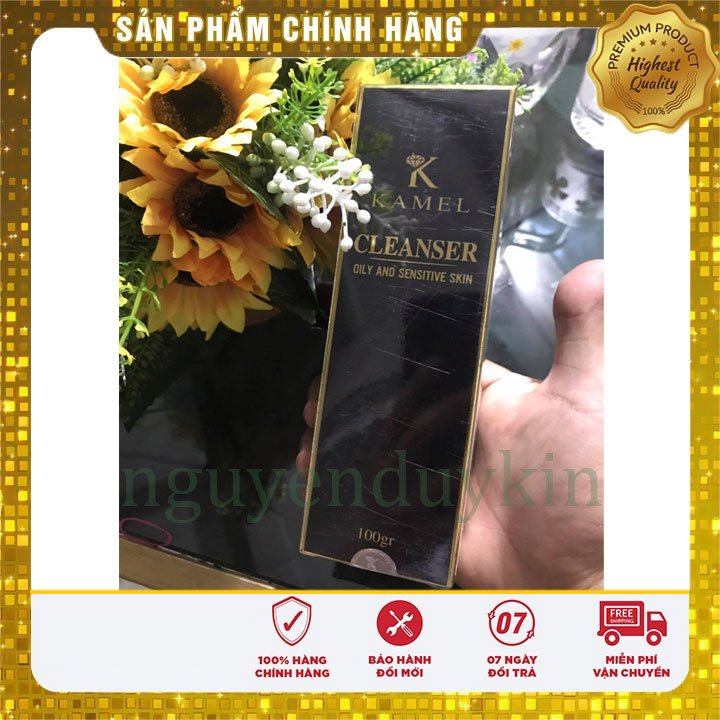 [Sẵn Hàng] LEANSER OILY SKIN - Sữa rửa mặt KAMEL dành cho DA DẦU & NHẠY CẢM