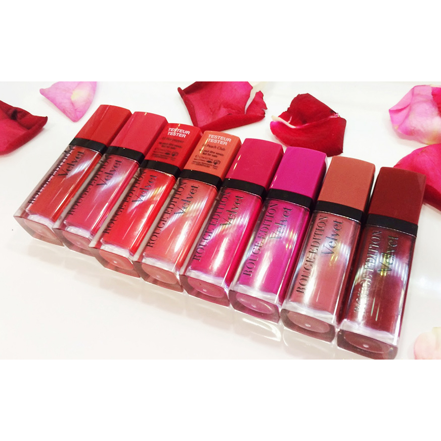 Son BJ Velvet Bourjois Rouge Edition Velvet Pháp 7.7ml - No.06 đỏ