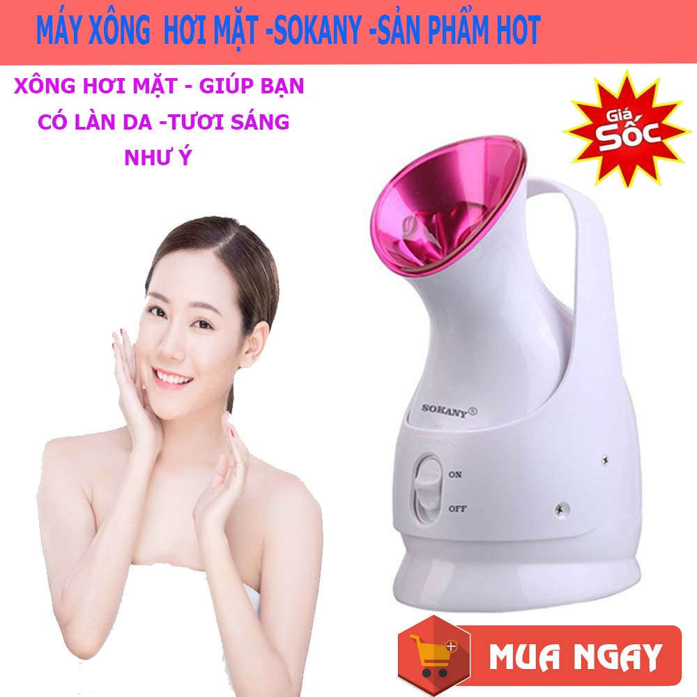 MÁY XÔNG HƠI MẶT, Máy Xông Mặt Thảo Dược ,Máy xông mặt, Thải độc tố dưới da, làm sạch sâu da mặt, tẩy tế bào chết, hỗ trợ trị mụn và se khít lỗ chân lông, cho làn da tươi sáng, mịn màng giúp bạn có làn da đẹp ,