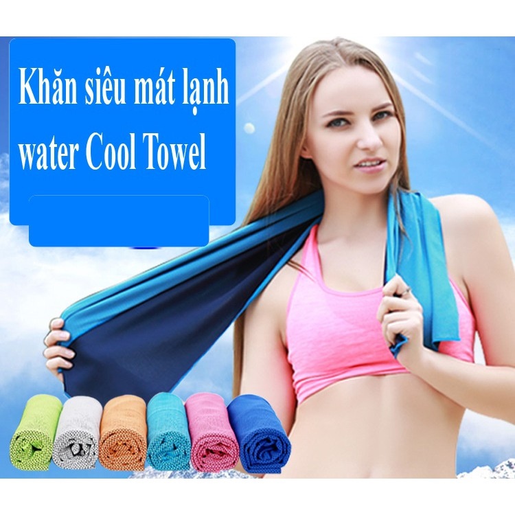 Khăn lạnh thể thao Fairy COOL - Hàng nhập khẩu (Đồ tập thể thao gym yoga) có hộp