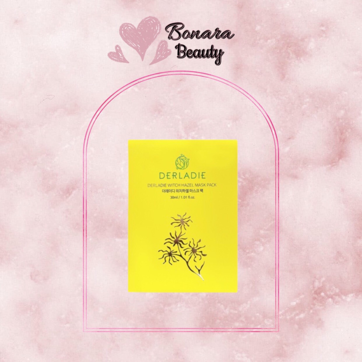 Mặt Nạ Giấy Derladie Witch Hazel Mask Pack 30ml