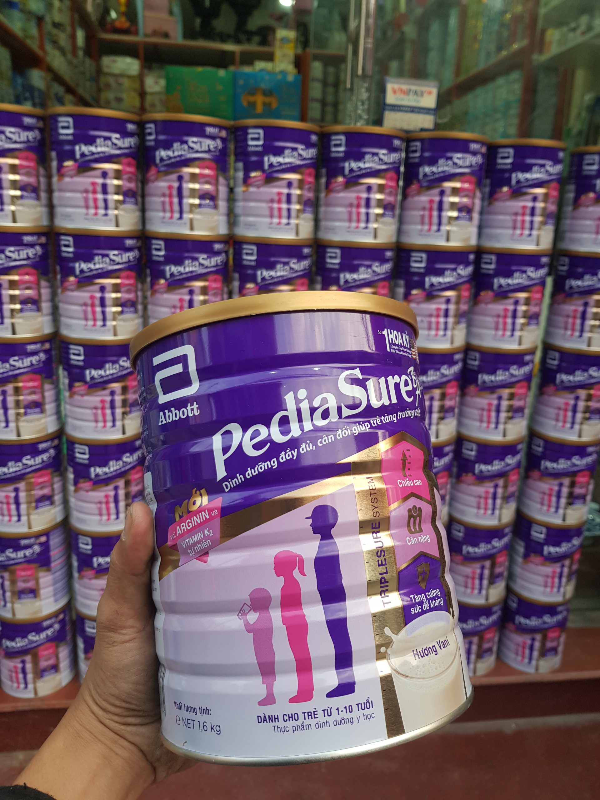 Sữa PediaSure BA 1.6 kg (1 - 10 tuổi)