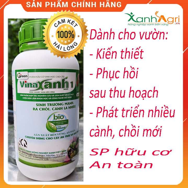 [HCM]Phân bón Vinaxanh 1 bung chồi chọt nuôi lớn trái phục hồi cây còi cọc