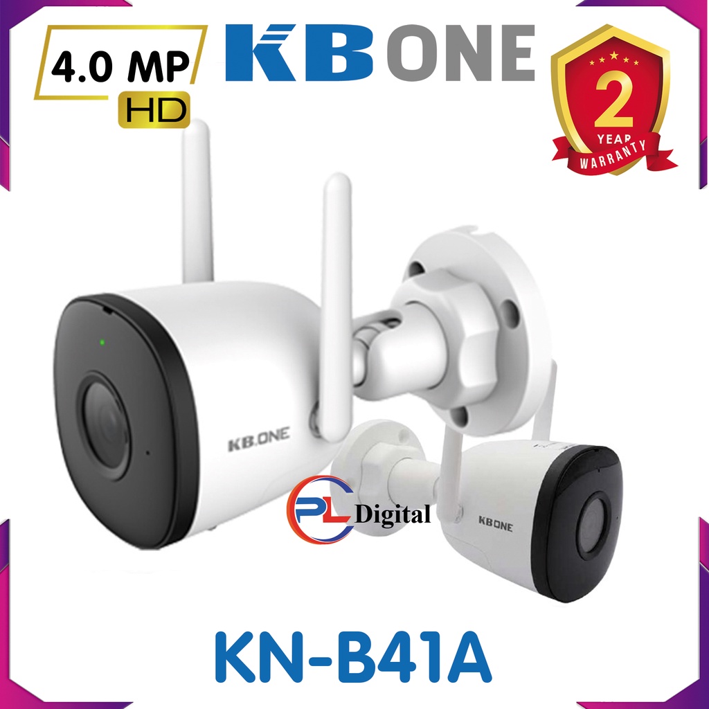Camera Ip Wifi KBONE KN-B41 (4.0MP) - Hàng Chính Hãng