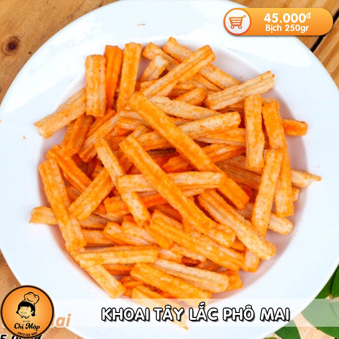 khoai tây phô mai  500g Đặc sản đà lạt mangline farm ăn vặt hot