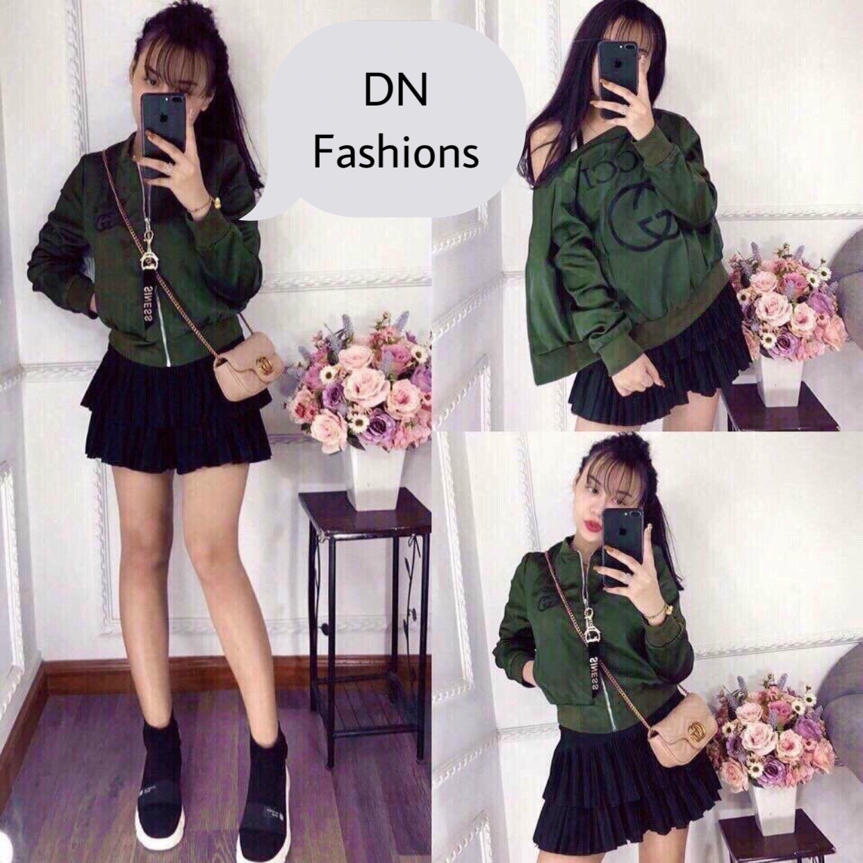 Áo khoác dù nữ chống nắng áo khoác dù bomber nữ cá tính áo khoác nữ giá rẻ cực chất -t11