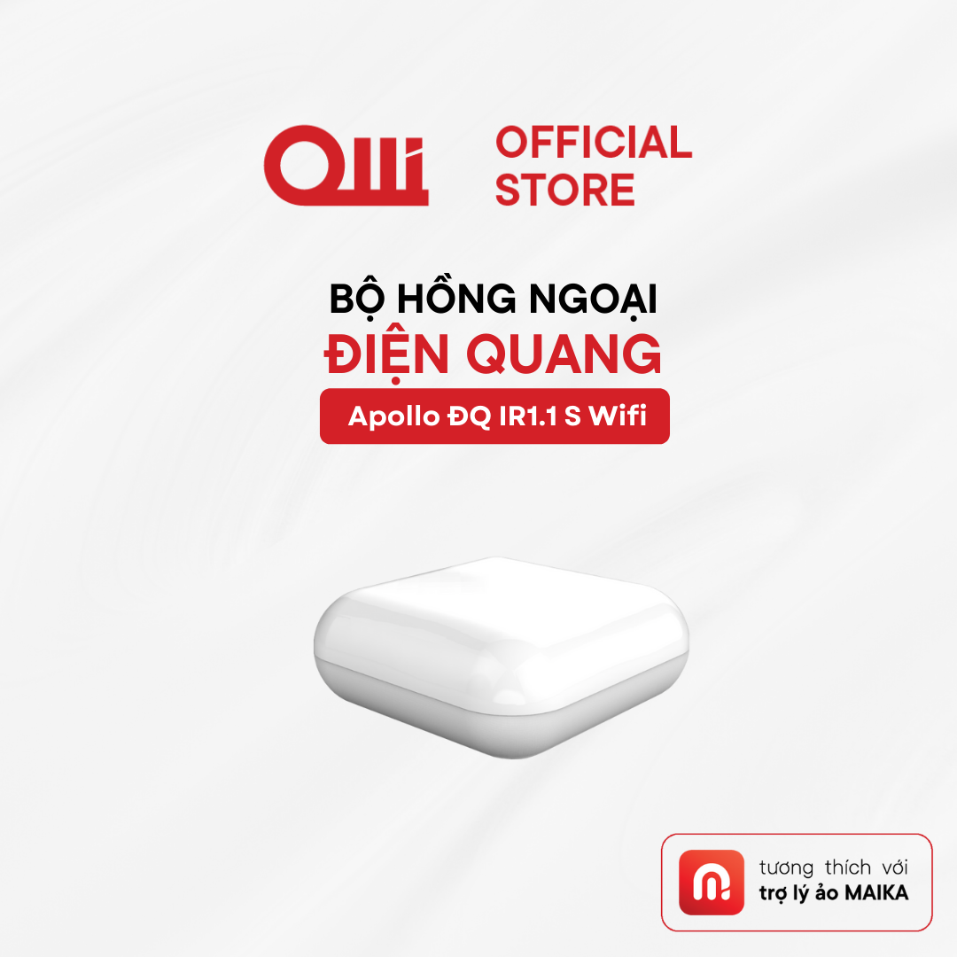 Bộ điều khiển hồng ngoại Điện Quang Apollo ĐQ IR1.1 S Wifi ( Kiểu sử dụng Standalone, DIY )