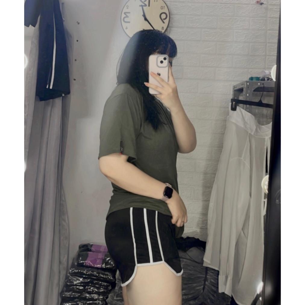 Quần đùi lưng thun thể thao nữ bigsize chất thun co giãn - Phương Thúy Bigsize
