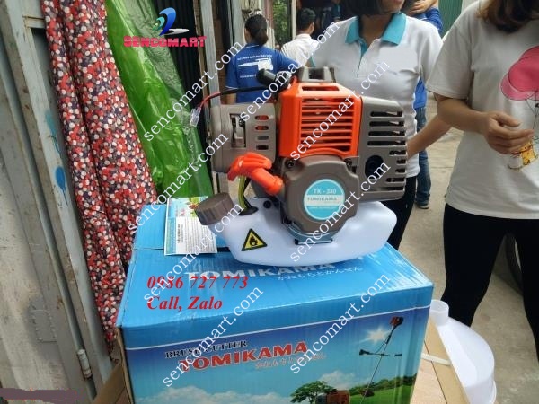 Máy cắt cỏ tomikama 330, máy cắt cỏ mini gia đình