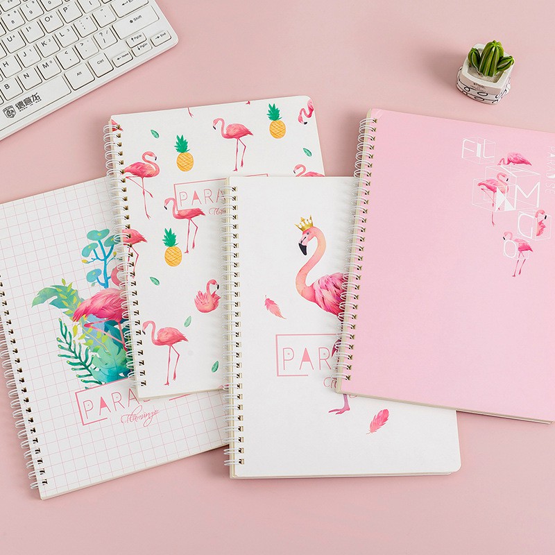 Sổ lò xo flamingo cỡ b5 120 trang