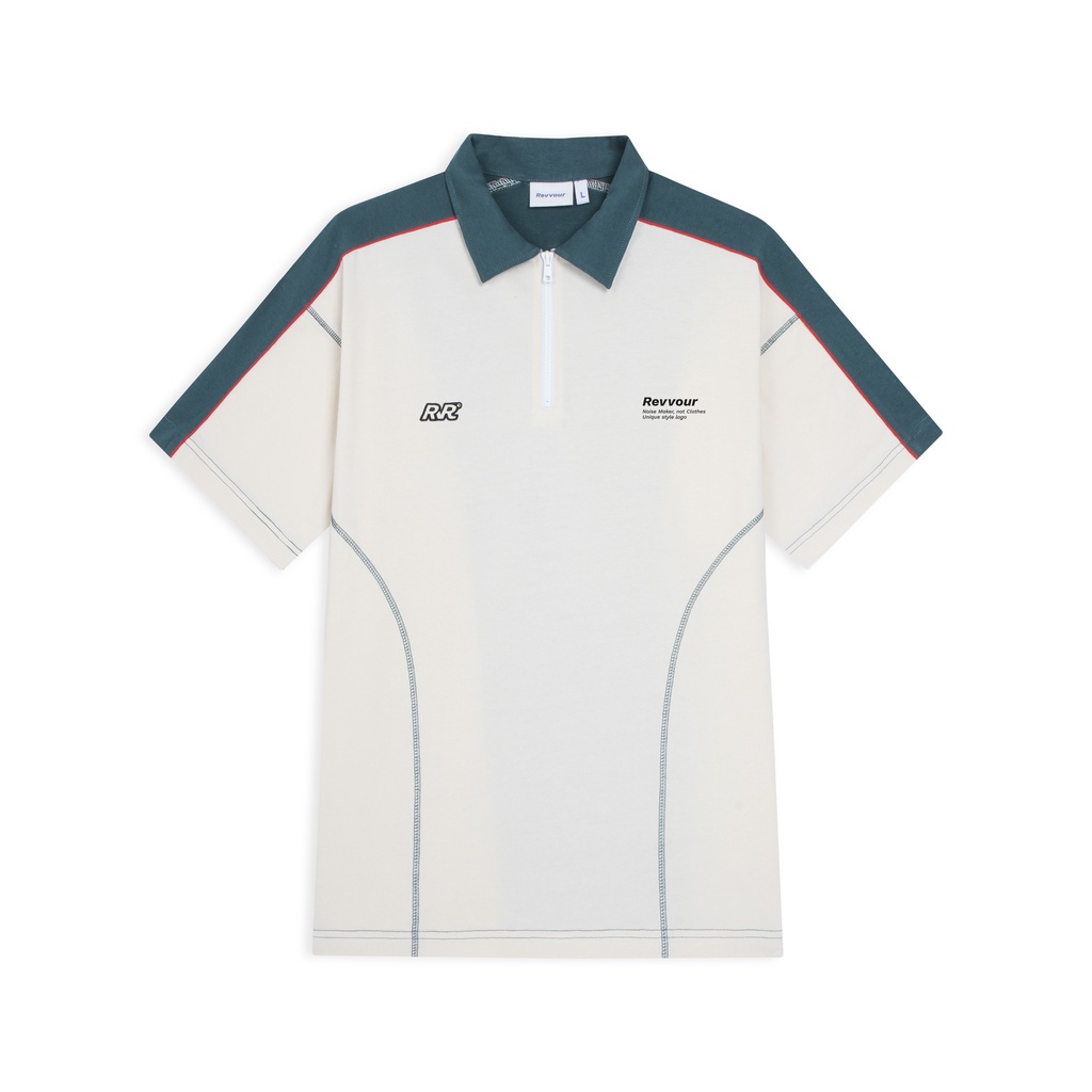 Áo Polo Oversize Panko Green - Revvour