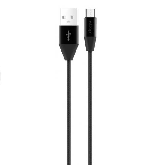 Dây cáp sạc điện thoại eloop s32, cổng sạc micro usb, dài 1.2m - hãng phân phối chính thức