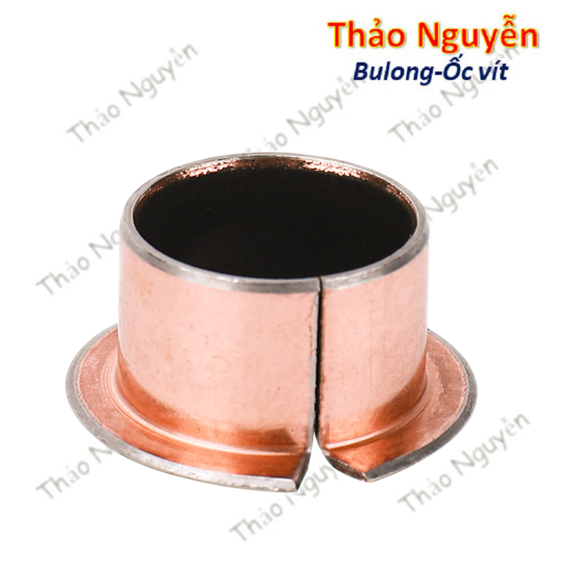 Ống trượt tròn, bạc thau có vai, bạc lót dùng làm con trượt lỗ 6mm 8mm 10mm 12mm 14mm 16mm 20mm