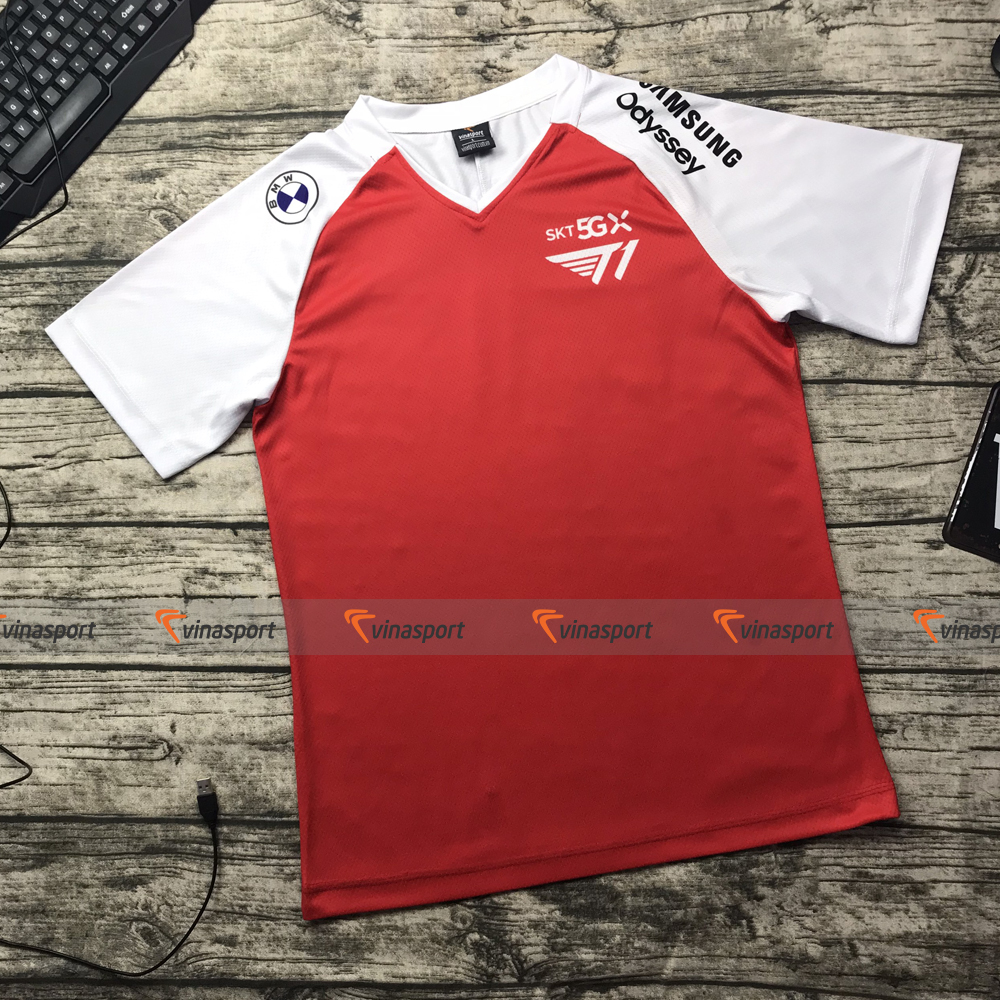 Áo thun game thi đấu Esports SKT T1 2021