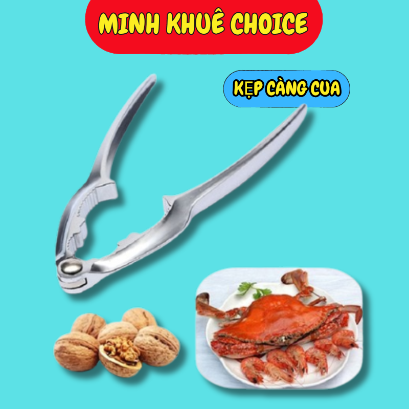 Dụng Cụ Kẹp Càng Cua Càng Ghẹ Thép Không Gỉ