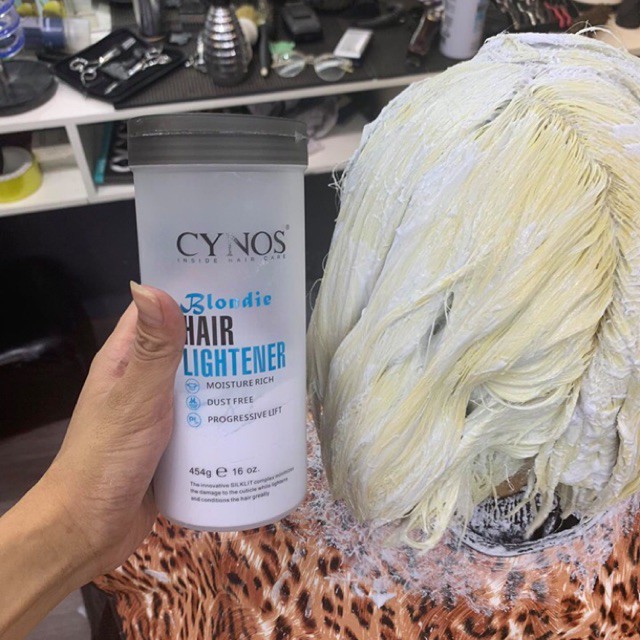 Bột tẩy cynos 454g của canada, chống xót tối đa, tẩy 1 lần lên tông 8,9. 4.4