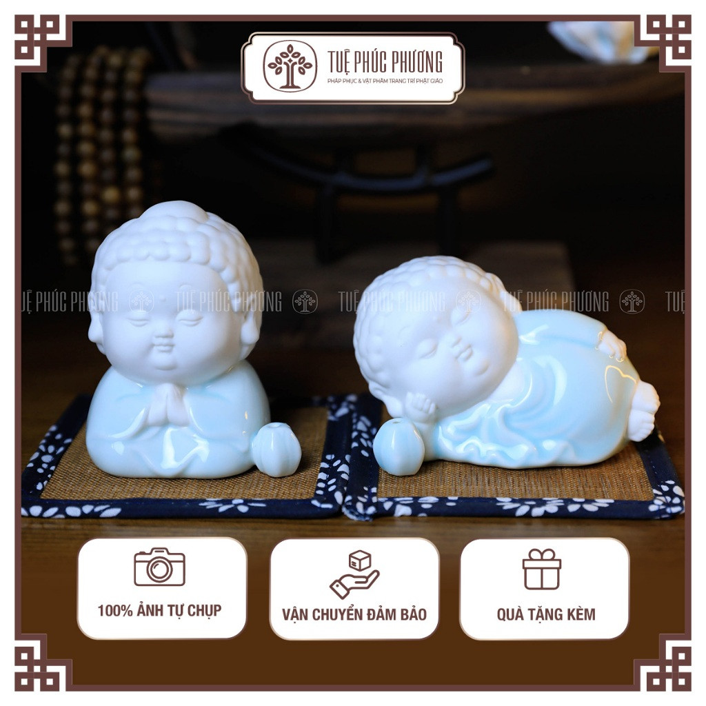 Tượng phật như lai vô ưu cắm trầm mini