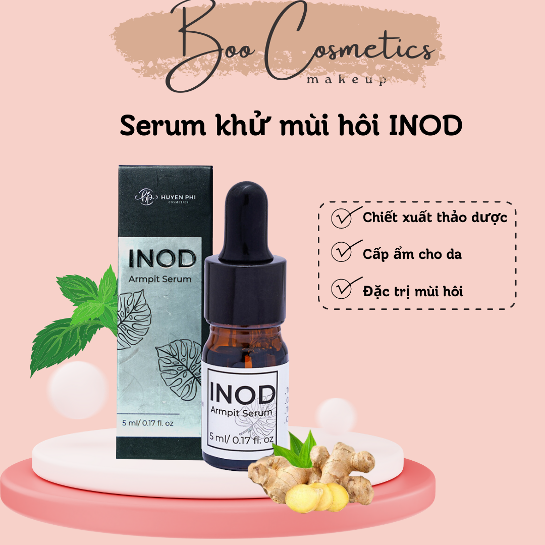 Serum khử mùi hôi nách inod huyền phi, khử mùi hôi chân , mùi cơ thể , giảm thâm, khô thoáng giảm thâm giảm mùi hôi, hương thơm thảo dược tự nhiên, tinh chất khử mùi hôi mùi cơ thể huyền phi