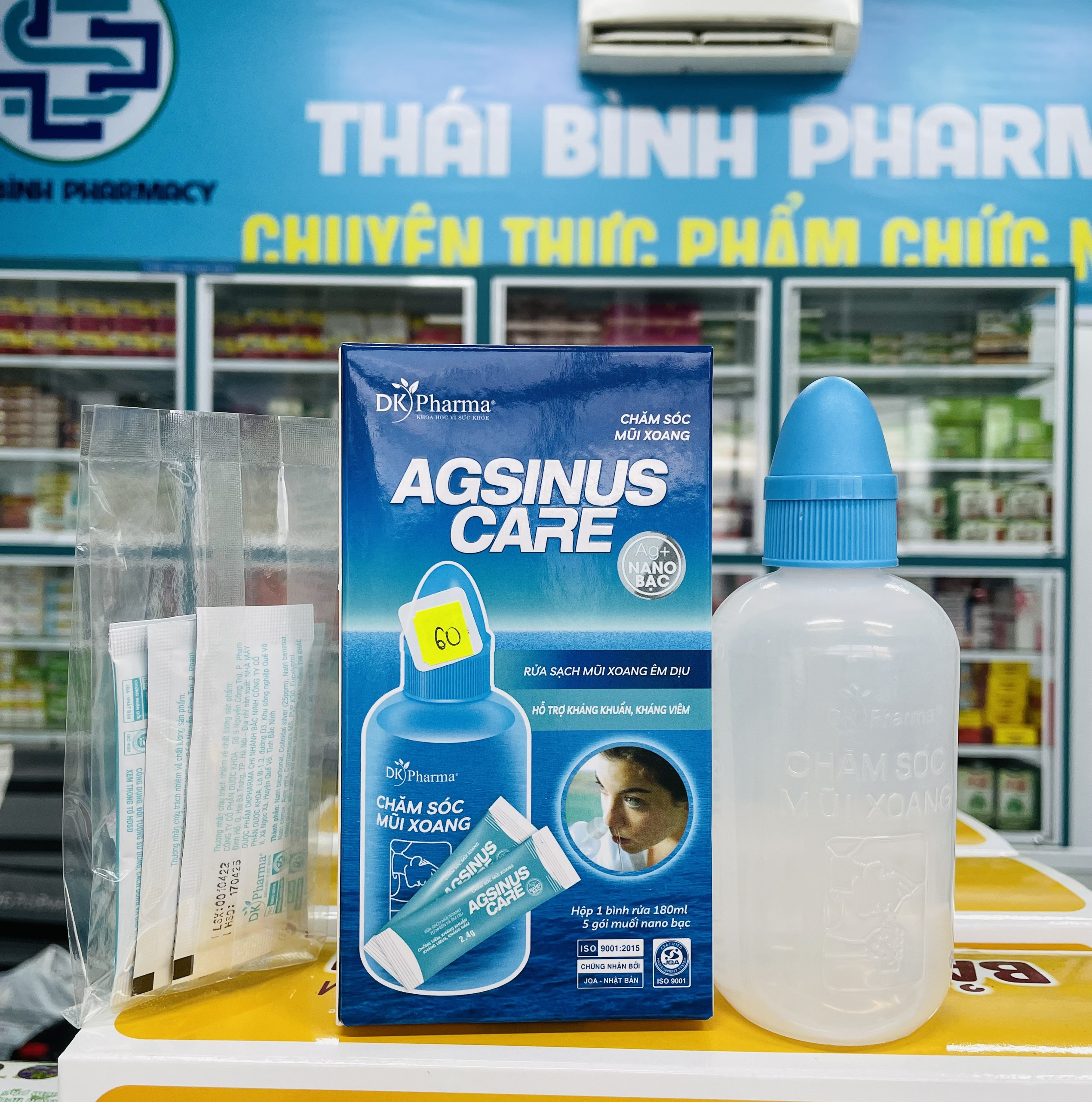 Bình rửa mũi Dược Khoa Agsinus Care