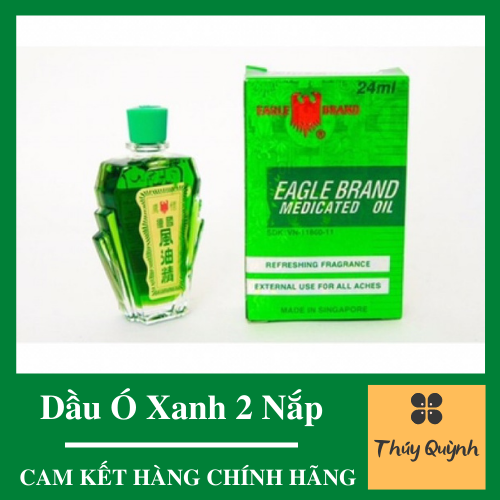 Dầu gió xanh con ó 2 nắp của mỹ 24ml