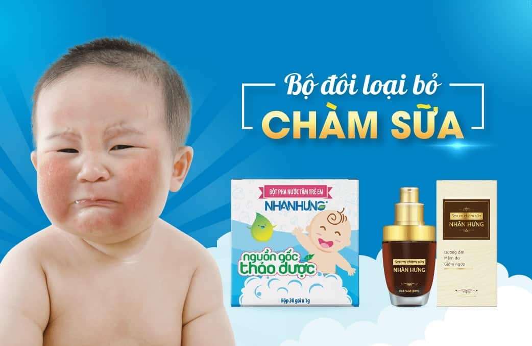 Bột tắm trẻ em Nhân Hưng