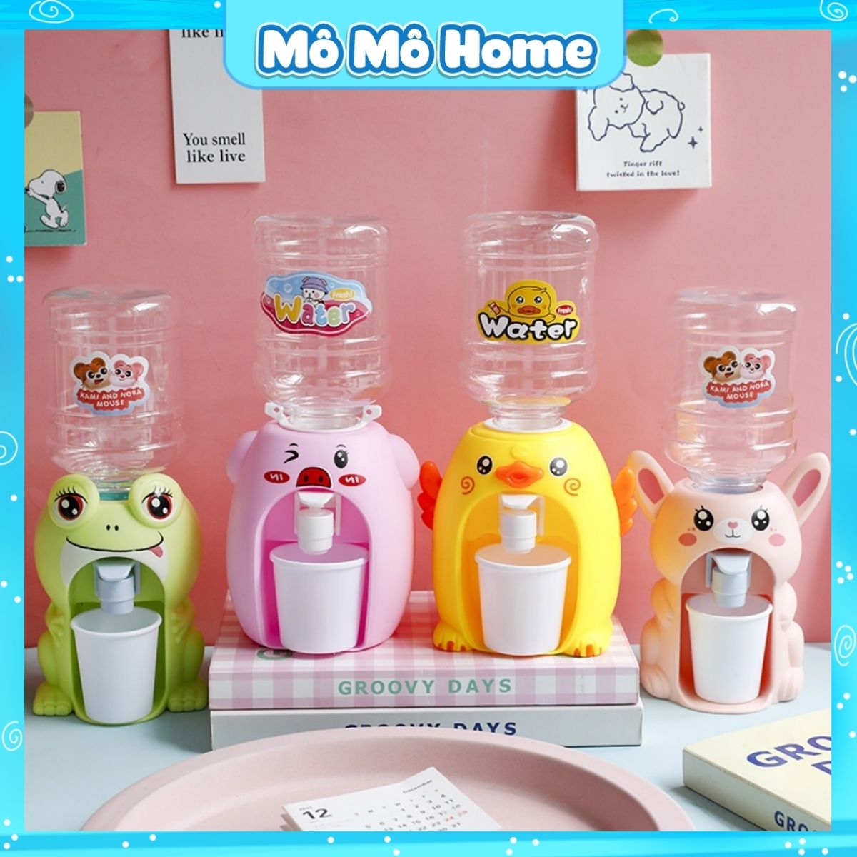 Đồ chơi bình lọc nước mini máy lọc nước cho bé Mô Mô Home