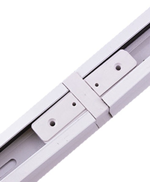 Đầu nối thanh ray gắn đèn rọi, đầu nối thẳng, nối góc, màu trắng, màu đen