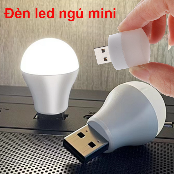Đèn ngủ led mini cổng usb siêu sáng nhỏ gọn tiện dụng