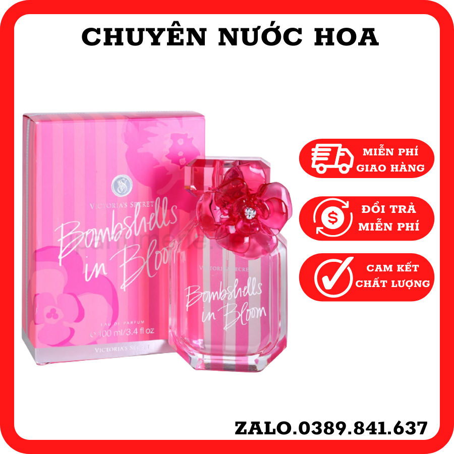 Nước Hoa Nữ Cao Cấp Victoria's Secret Bombshell In Bloom 100ml