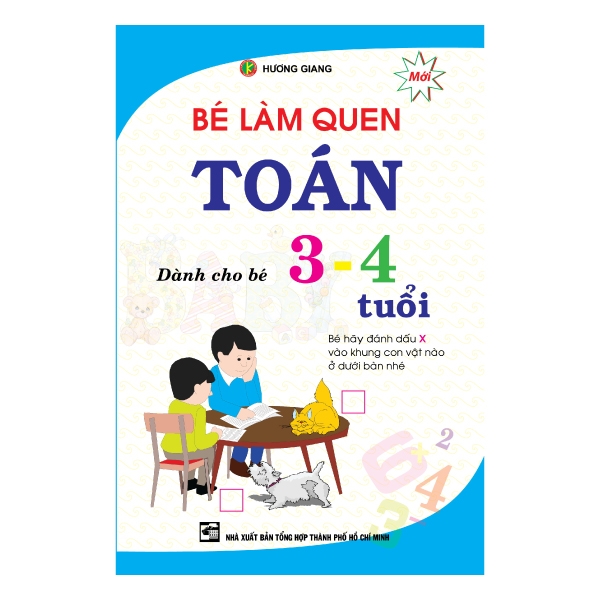 Fahasa - Bé Làm Quen Toán 3-4 Tuổi
