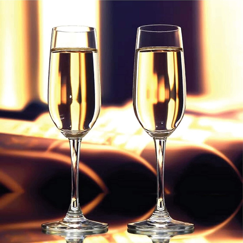 Bộ 6 ly thủy tinh madison flute champagne ocean – 1015f07 – 210ml