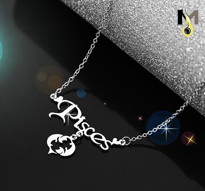 DÂY CHUYỀN INOX NỮ CUNG HOÀNG ĐẠO SONG NGƯ PISCES (19/2 ĐẾN 20/3)