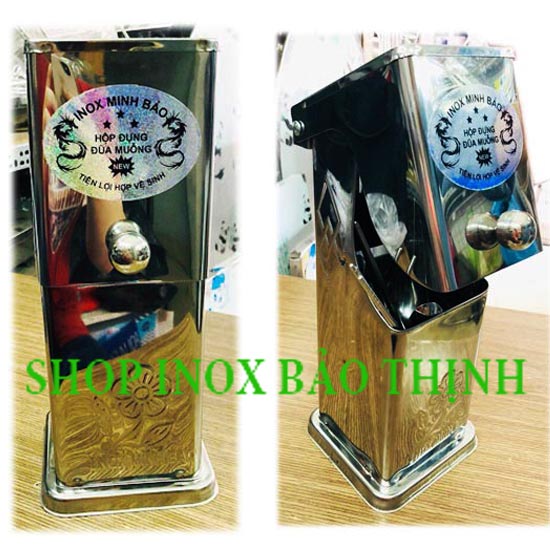 ỐNG ĐŨA INOX CÓ NẮP ĐẬY
