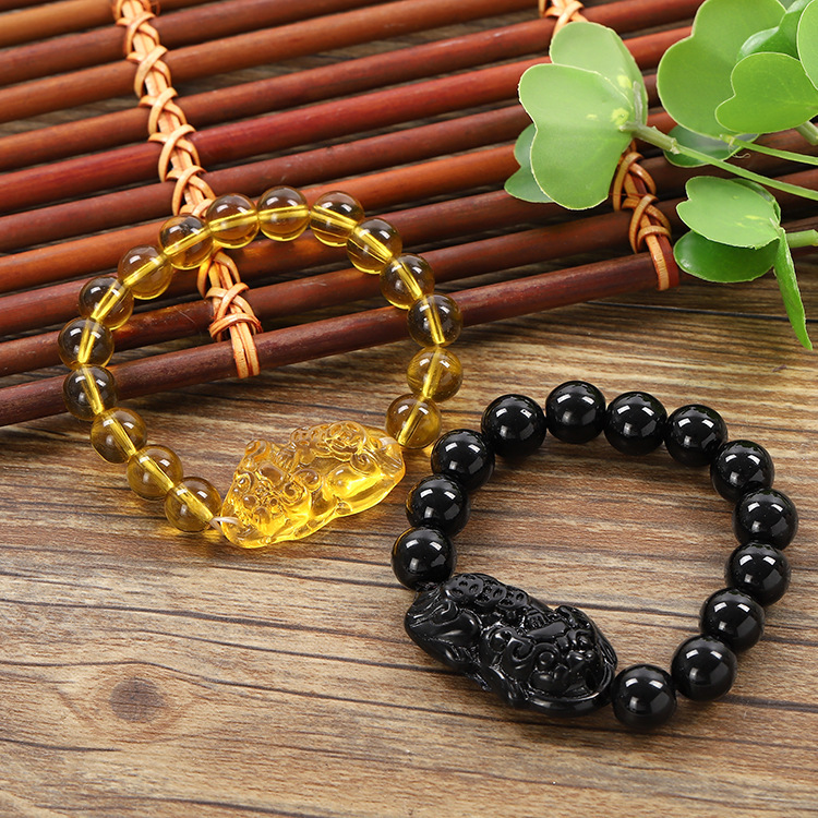 Vòng tay phong thủy tỳ hưu may mắn