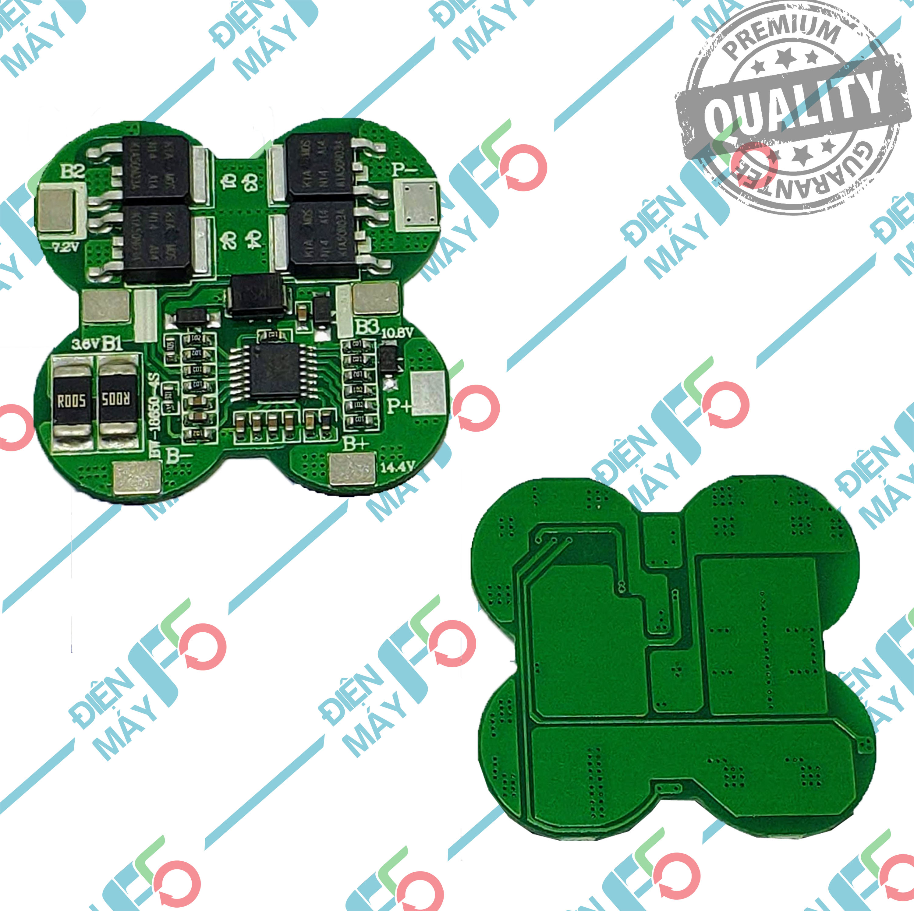 Dmf5 mạch bảo vệ cell pin li-ion 4s 14.4v 20a bw