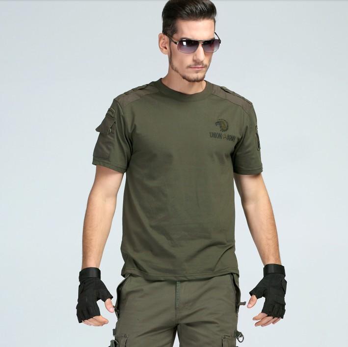 Áo thun nam phong cách lính mỹ-Áo ngắn tay nam-Áo nam