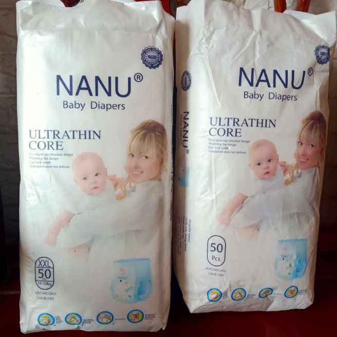 bỉm nanu  combo 100 miếng