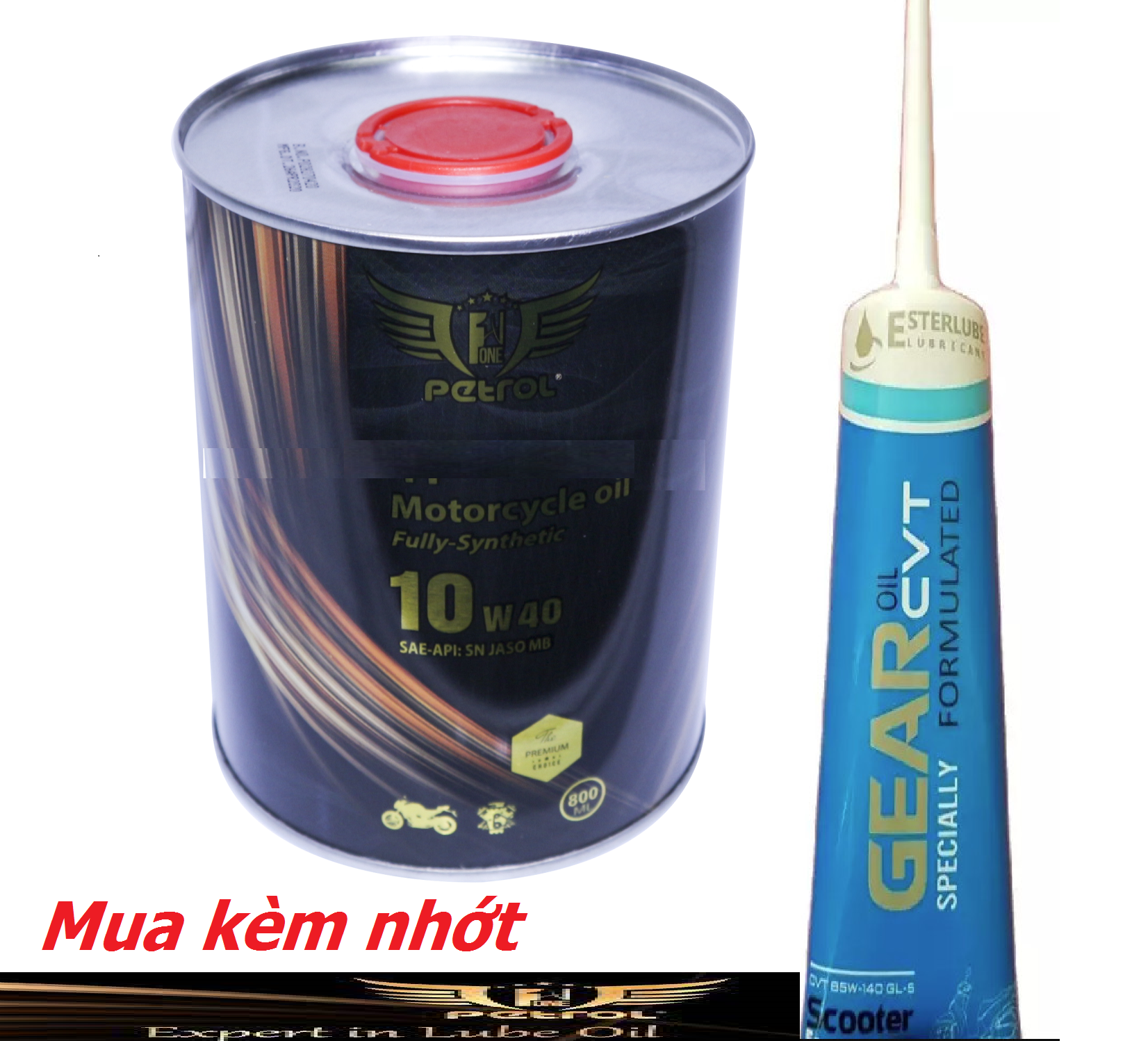[Tặng LAP CVT]nhớt xe tay ga 4T UAE 10w40 800ml, tặng nhớt hộp số xe tay  cao cấp khi mua lon nhớt  xe tay ga UAE tổng hợp 100% 10w40 800ml